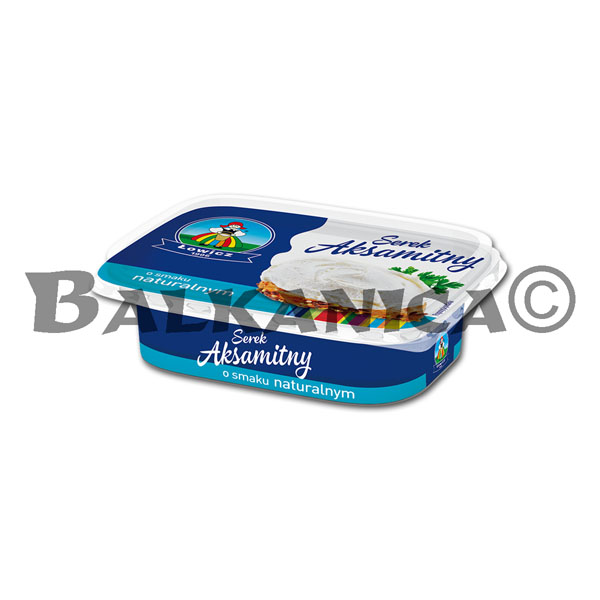 125 G CREAM CHEESE NATURAL TASTE LOWICZ 1906