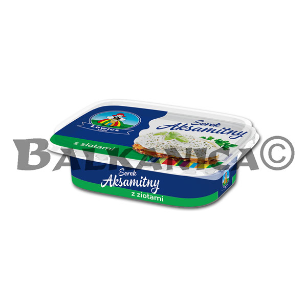 125 G CREAM CHEESE WITH HERBS LOWICZ 1906