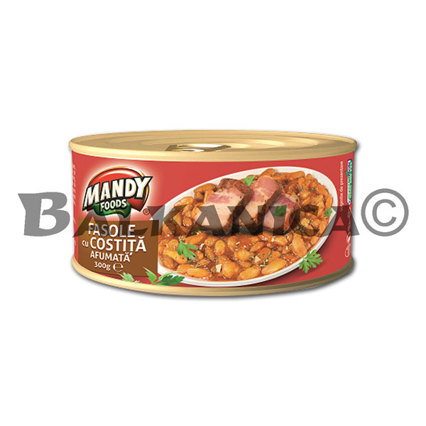 300 G BEANS STEW WITH BACON SMOKED MANDY