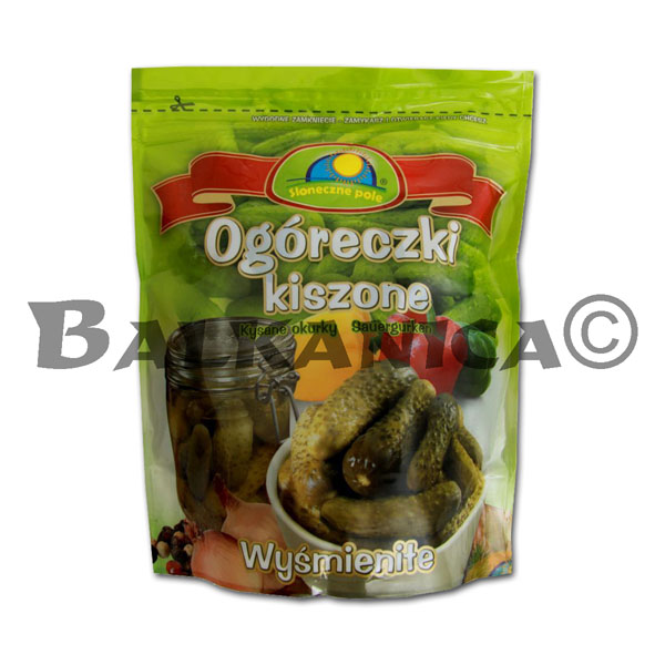 800 G PICKLED CUCUMBERS DOYPACK SLONECZNE POLE