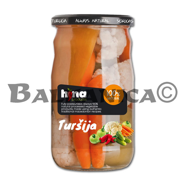 690 G PICKLED VEGETABLES MIXED HINA PRODUCTS