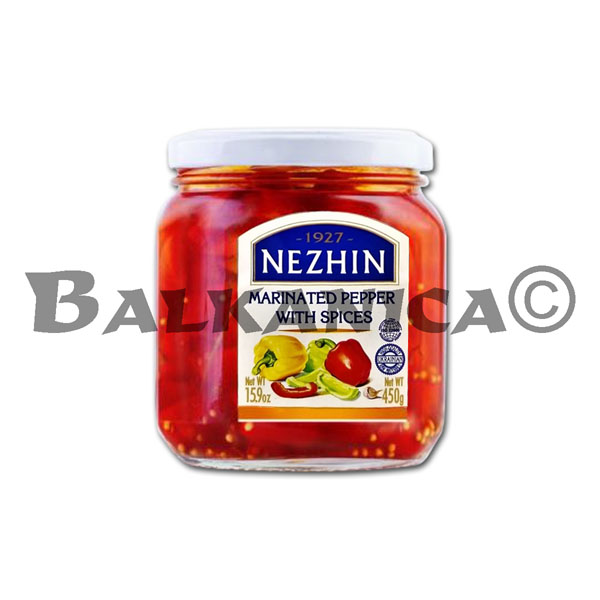 450 G MARINATED PEPPER WITH SPICES NEZHIN