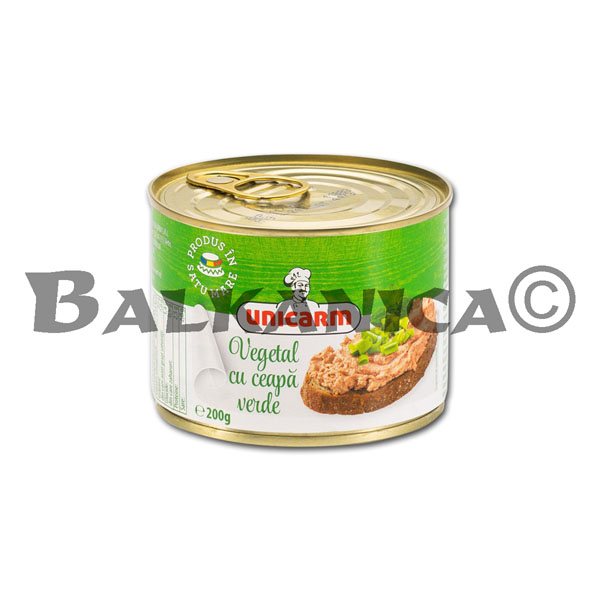 200 G PATE VEGETABLE WITH ONION GREEN UNICARM