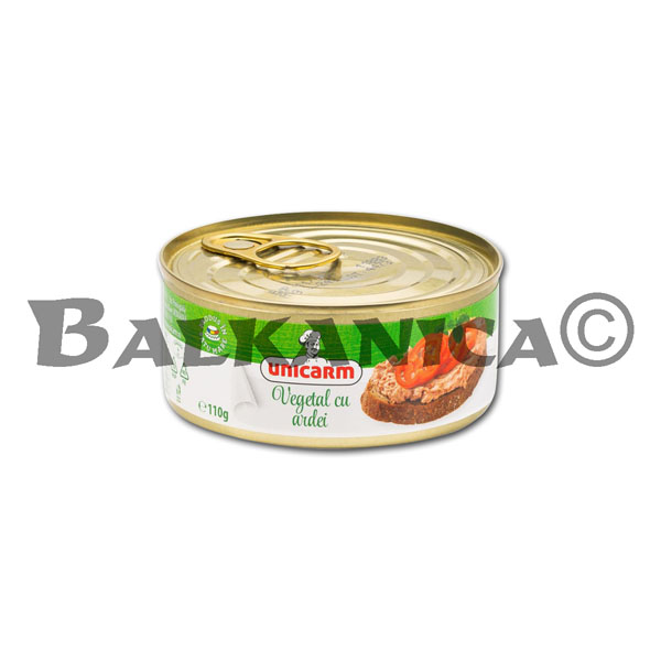 110 G VEGETABLE PASTE TO SPREAD WITH PEPPER UNICARM