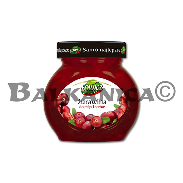 230 G CONFITURE RED BLUBERRY LOWICZ