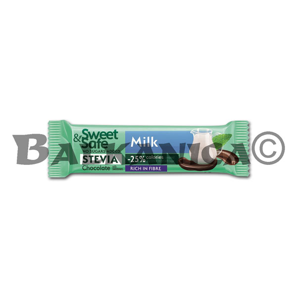 25 G CHOCOLATE MILK AND SWEETENER FROM STEVIA SWEET&SAFE