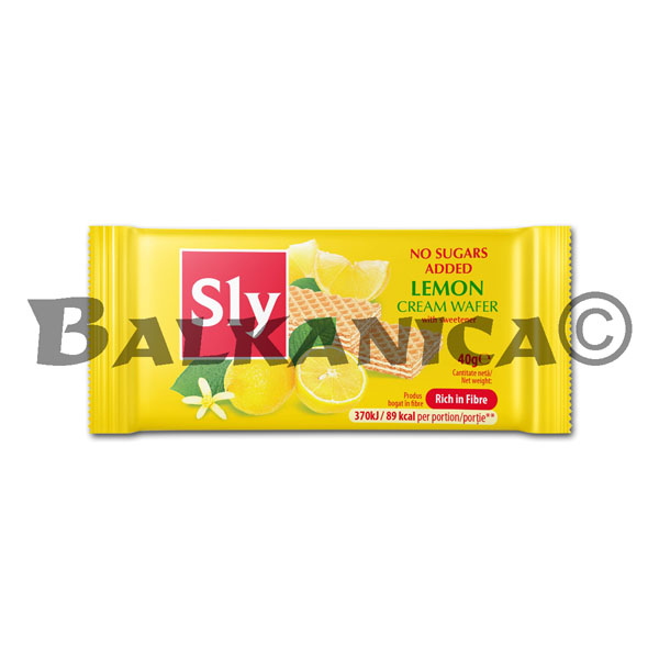 40 G WAFERS WITH LEMON CREAM SLY
