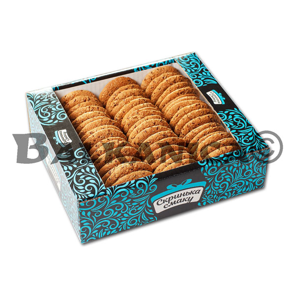 650 G BISCUITS WITH BUTTER AND FLAX SEEDS SKRYNKA SMAKU