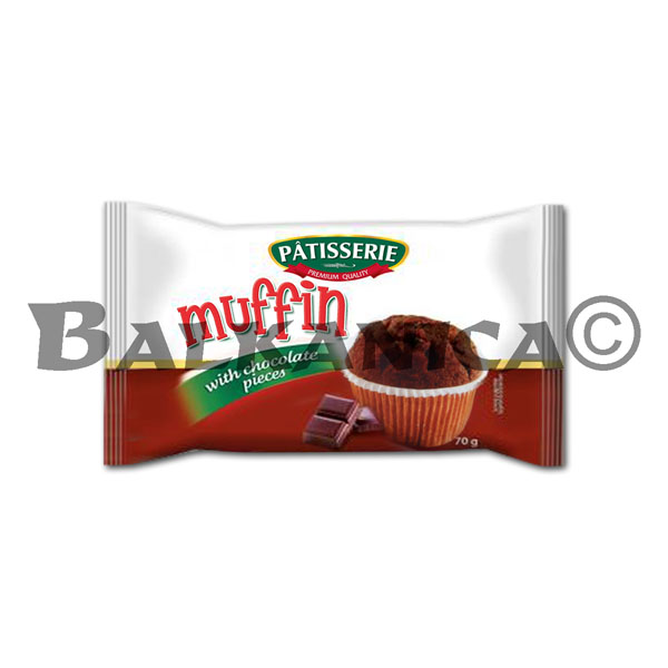 70 G MUFFINS WITH CHOCOLATE BITS PATISSERIE DERPAN
