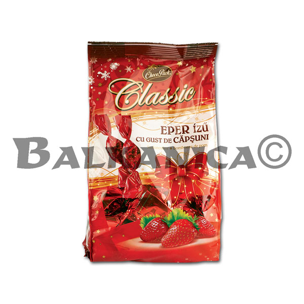 350 G CANDIES FOR CHRISTMAS TREE WITH STRAWBERRY CHOCO PACK