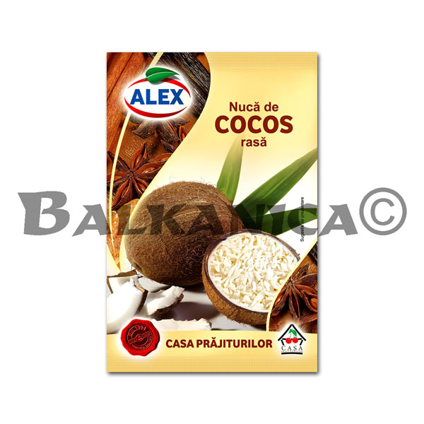 40 G COCONUT GRATED ALEX