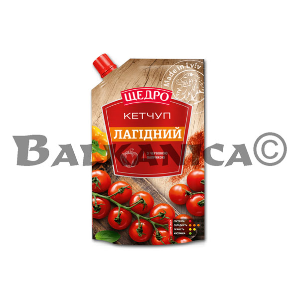 250 G KETCHUP SOFT FLAVOR SCHEDRO