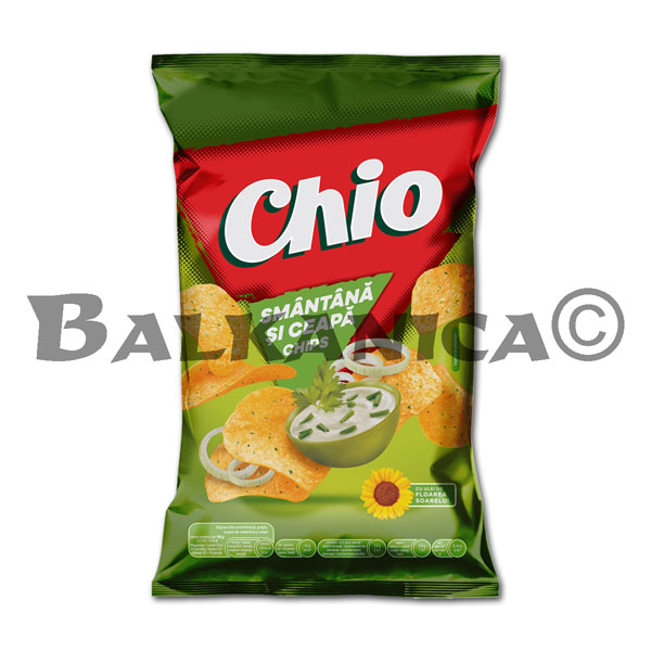 60 G CHIPS WITH CREAM AND ONION CHIO
