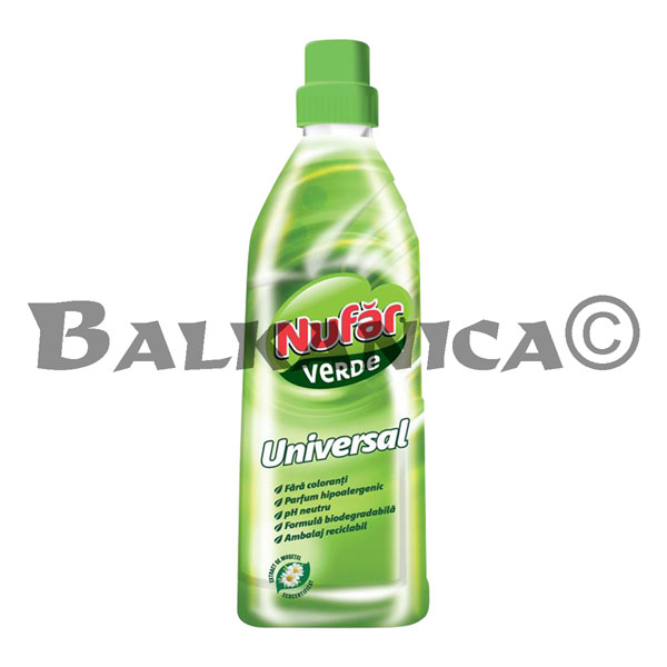 750 ML CLEANING SOLUTION UNIVERSAL NUFAR GREEN