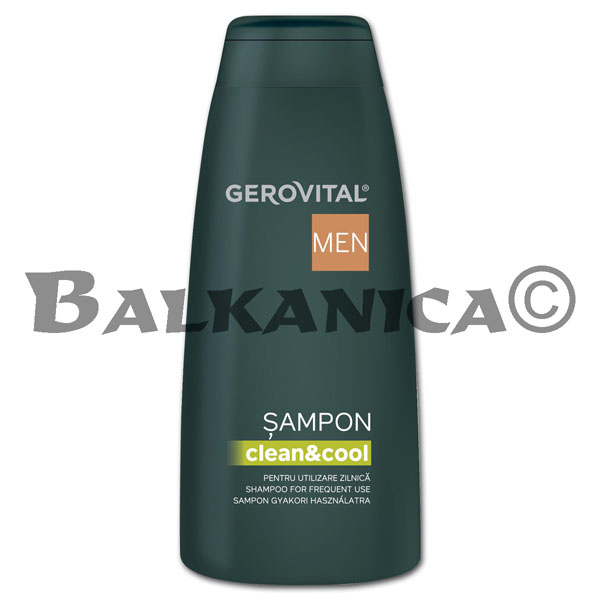 400 ML SHAMPOO FOR DAILY USE FOR MEN GEROVITAL