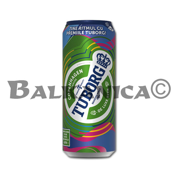 0.5 L BEER CAN TUBORG 5%-11.4P