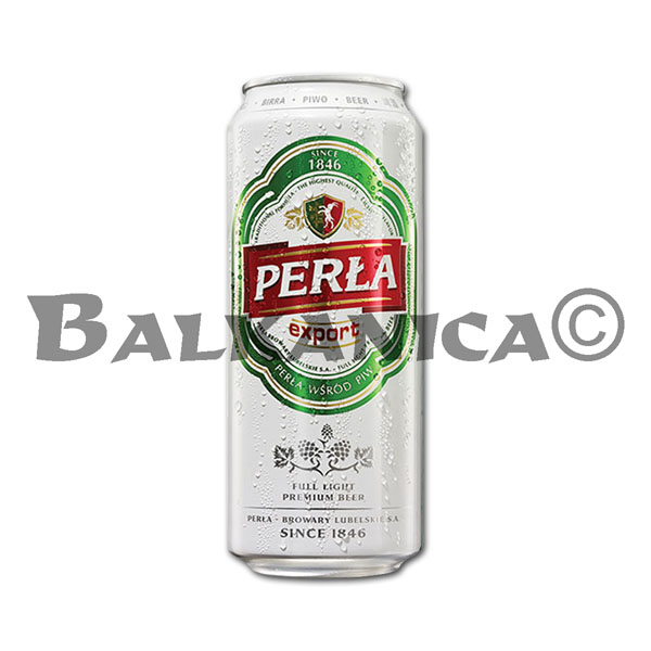 0.5 L BEER CAN EXPORT PERLA 5.2%-11.2P