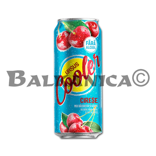0.5 L BEER CAN ALCOHOL FREE CHERRY COOLER URSUS