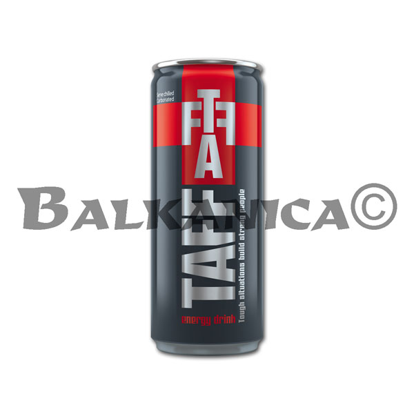0.25 L ENERGY DRINK CAN TAFF
