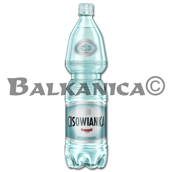 1.5 L NATURAL MINERAL WATER WITHOUT GAS CISOWIANKA