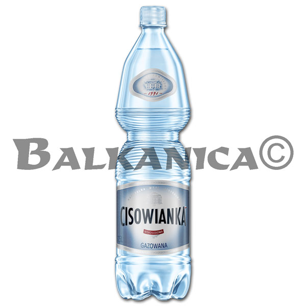 1.5 L SPARKLING NATURAL MINERAL WATER CISOWIANKA